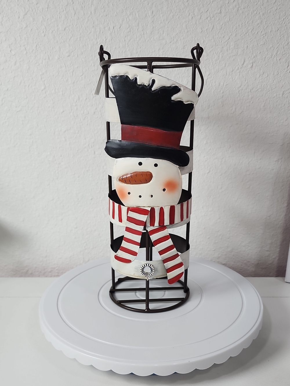 Festive Snowman Wine Bottle Holder